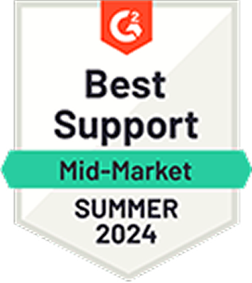 Best Support Mid-Market Summer 2024