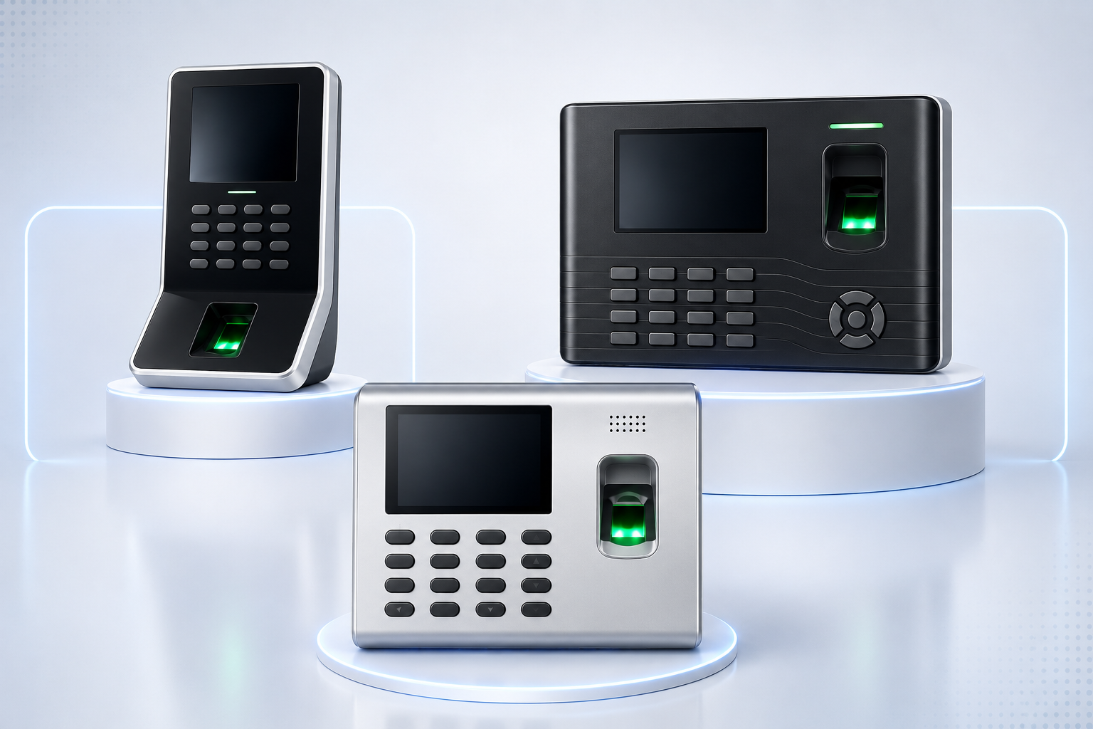 Biometric fingerprint reader devices