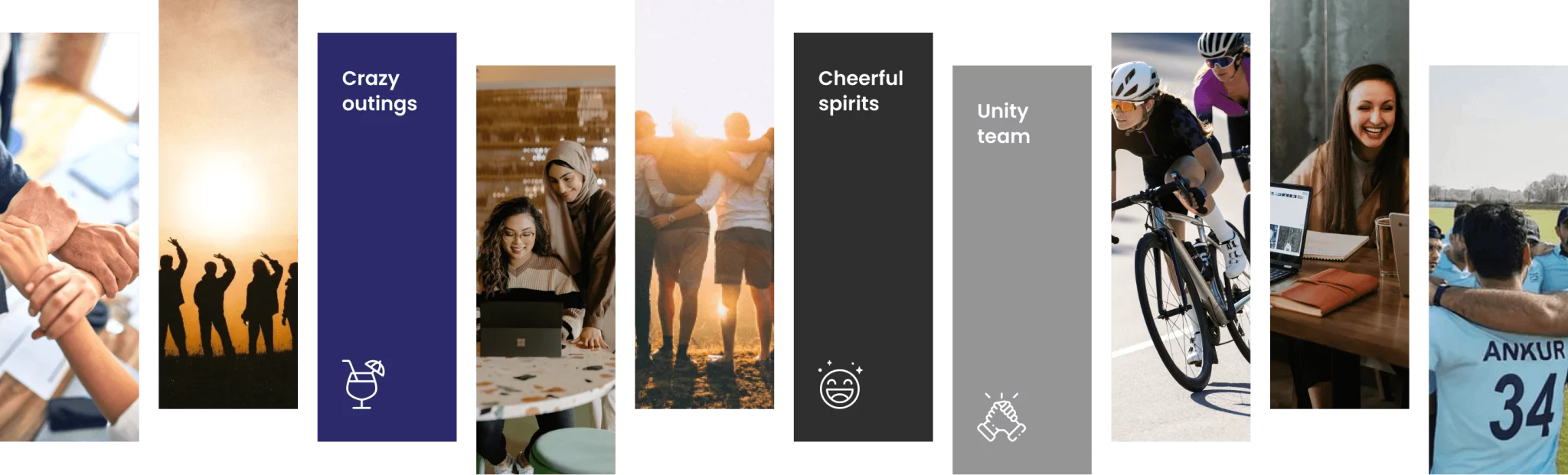 Timelabs team culture collage
