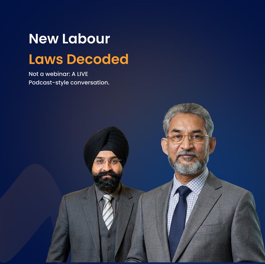 HR Samvaad webinar on new labour codes